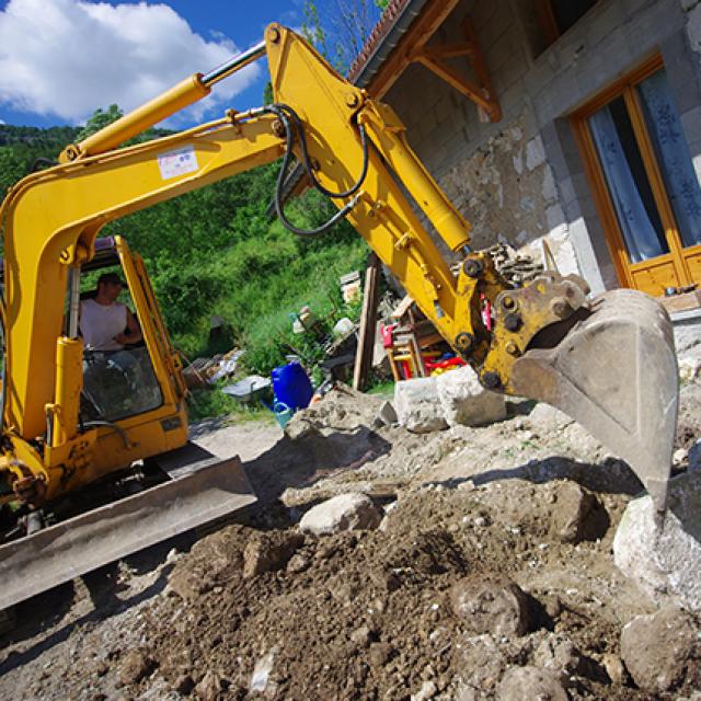 Travaux de terrassement 